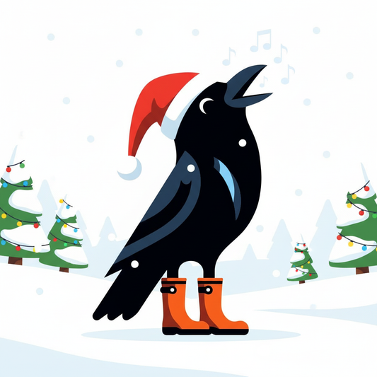 How can Christmas music traditions influence linguistic expression?